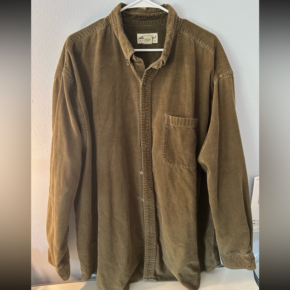 Oversized Corduroy Button Up - image 1